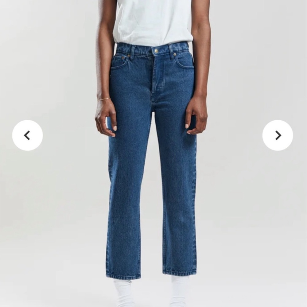 Still Here Jeans Tate Straight Leg Jeans in High Tide